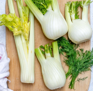 Fennel and celery